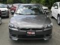 2010 Graphite Gray Pearl Mitsubishi Lancer GTS  photo #2