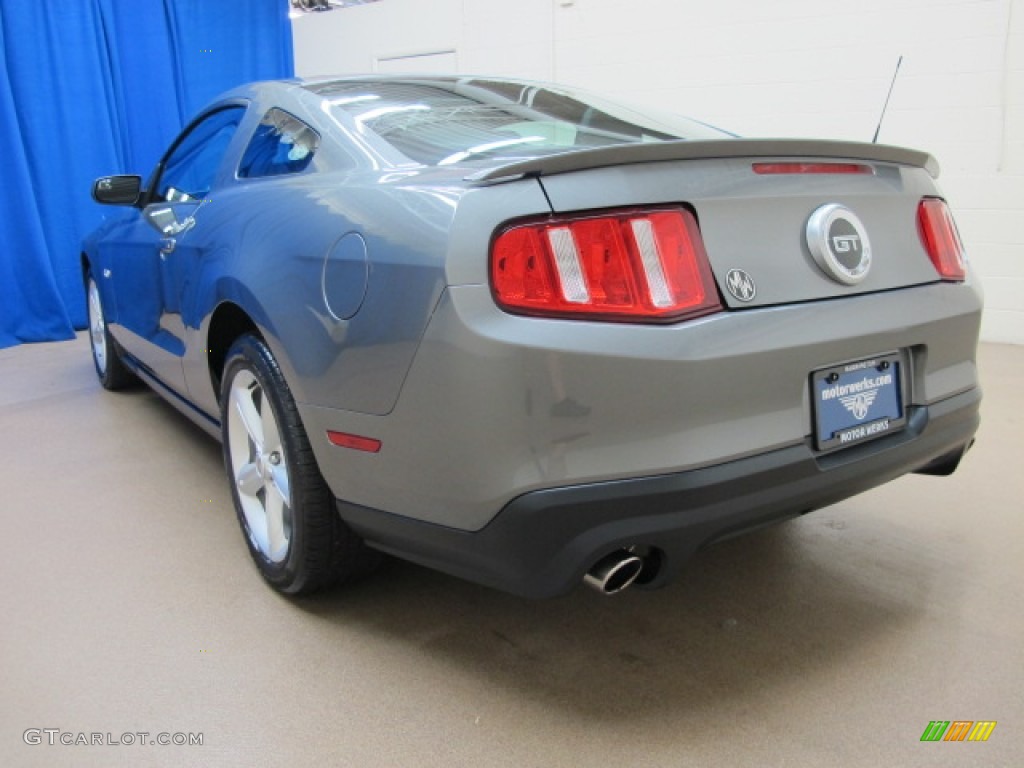 2011 Mustang GT Premium Coupe - Sterling Gray Metallic / Charcoal Black photo #6
