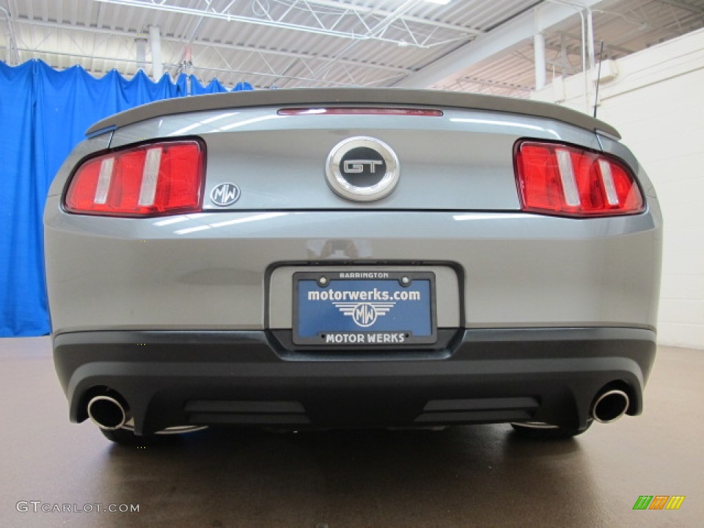 2011 Mustang GT Premium Coupe - Sterling Gray Metallic / Charcoal Black photo #8