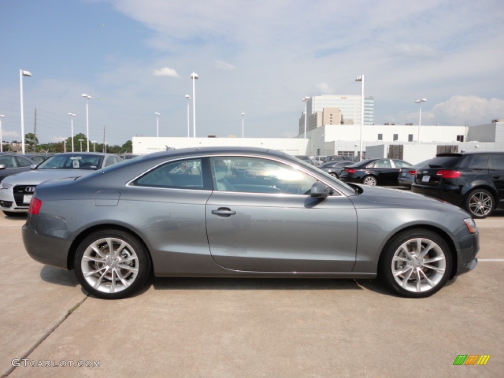 Monsoon Gray Metallic 2013 Audi A5 2.0T quattro Coupe Exterior Photo #69772450