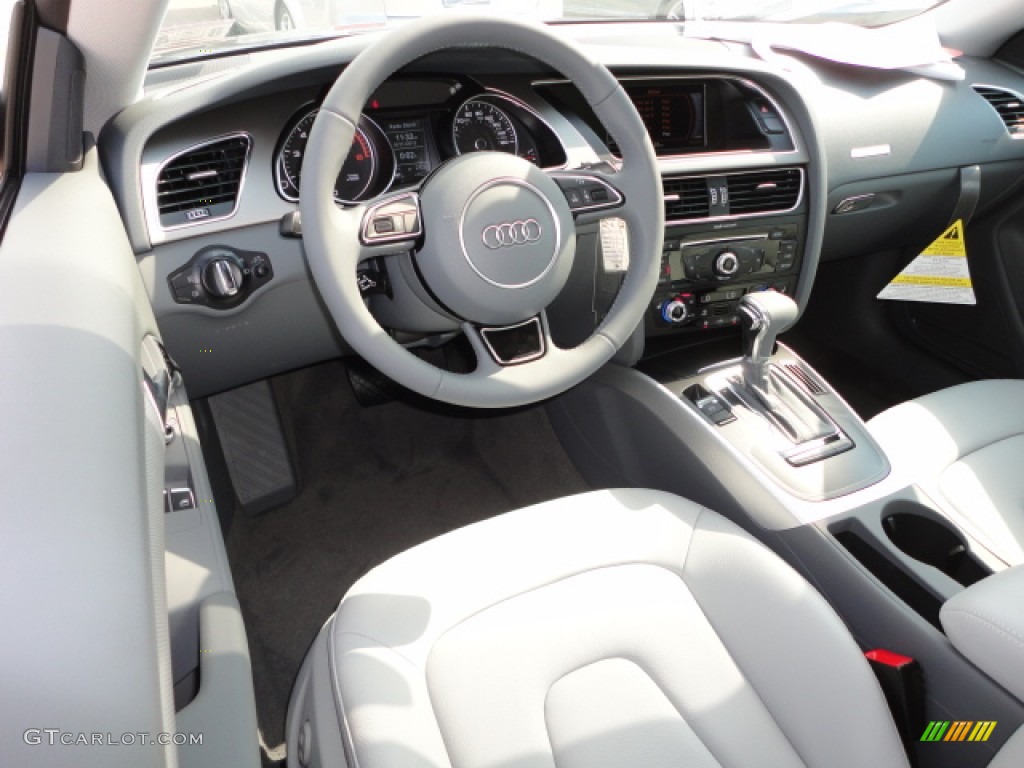Titanium Grey/Steel Grey Interior 2013 Audi A5 2.0T quattro Coupe Photo #69772480