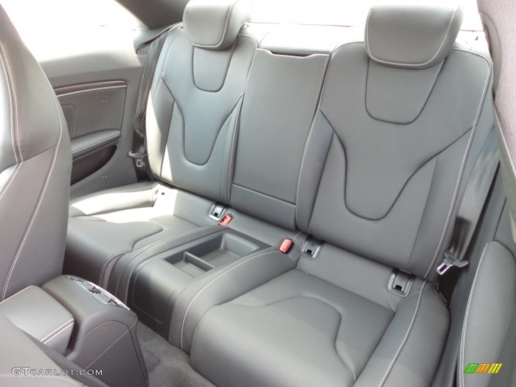 2013 Audi S5 3.0 TFSI quattro Coupe Rear Seat Photo #69772561
