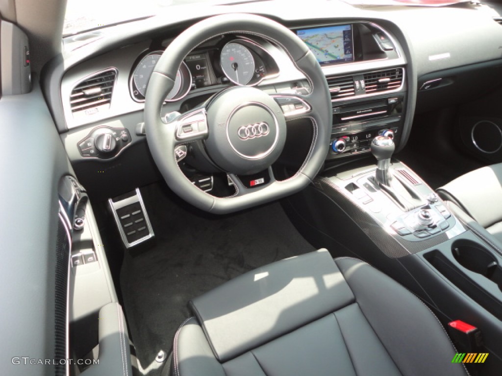 Black Interior 2013 Audi S5 3.0 TFSI quattro Coupe Photo #69772570