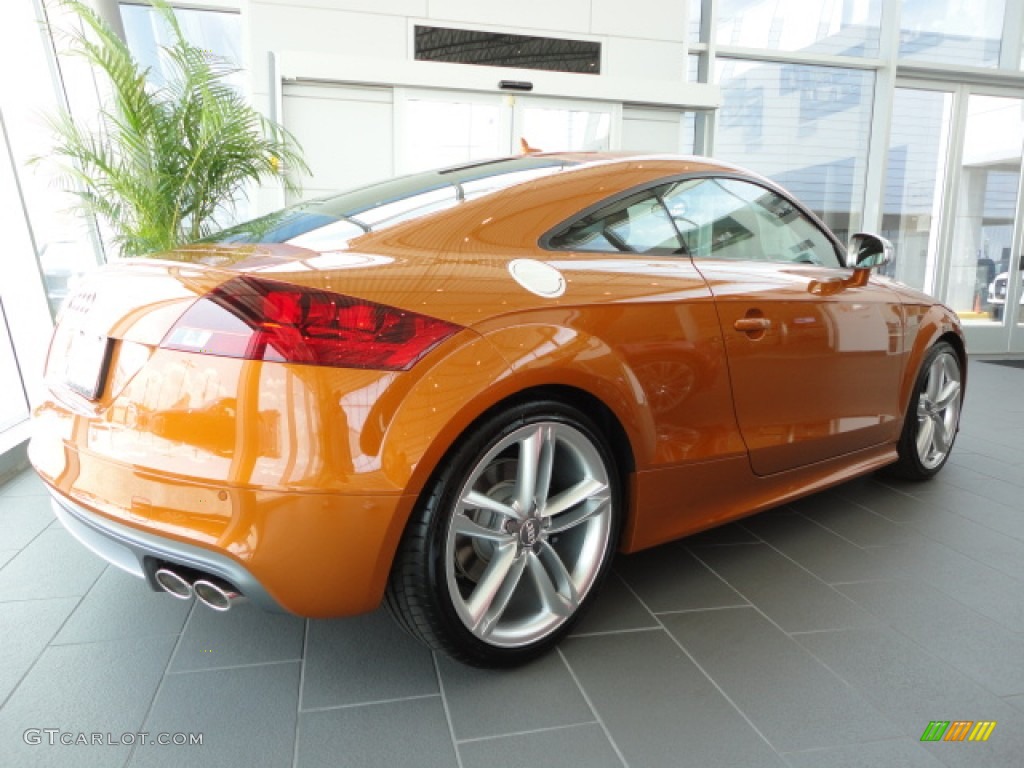 Somoa Orange Metallic 2013 Audi TT S 2.0T quattro Coupe Exterior Photo #69772624