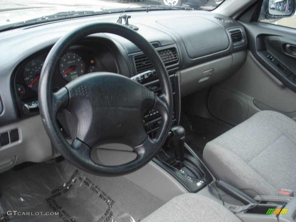 2001 Forester 2.5 L - Silverthorn Metallic / Gray photo #7