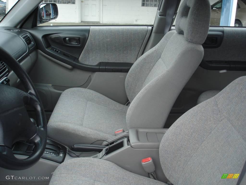 2001 Forester 2.5 L - Silverthorn Metallic / Gray photo #8