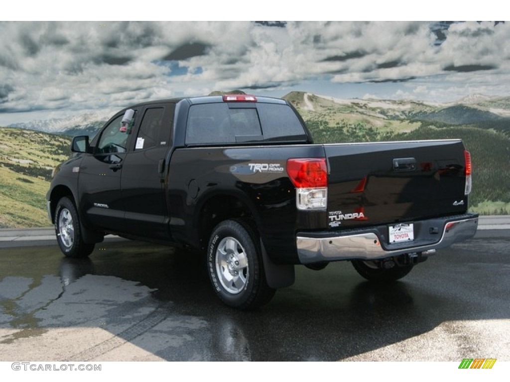 2012 Tundra TRD Double Cab 4x4 - Black / Black photo #3