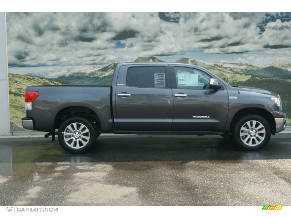 2012 Tundra Platinum CrewMax 4x4 - Magnetic Gray Metallic / Graphite photo #2