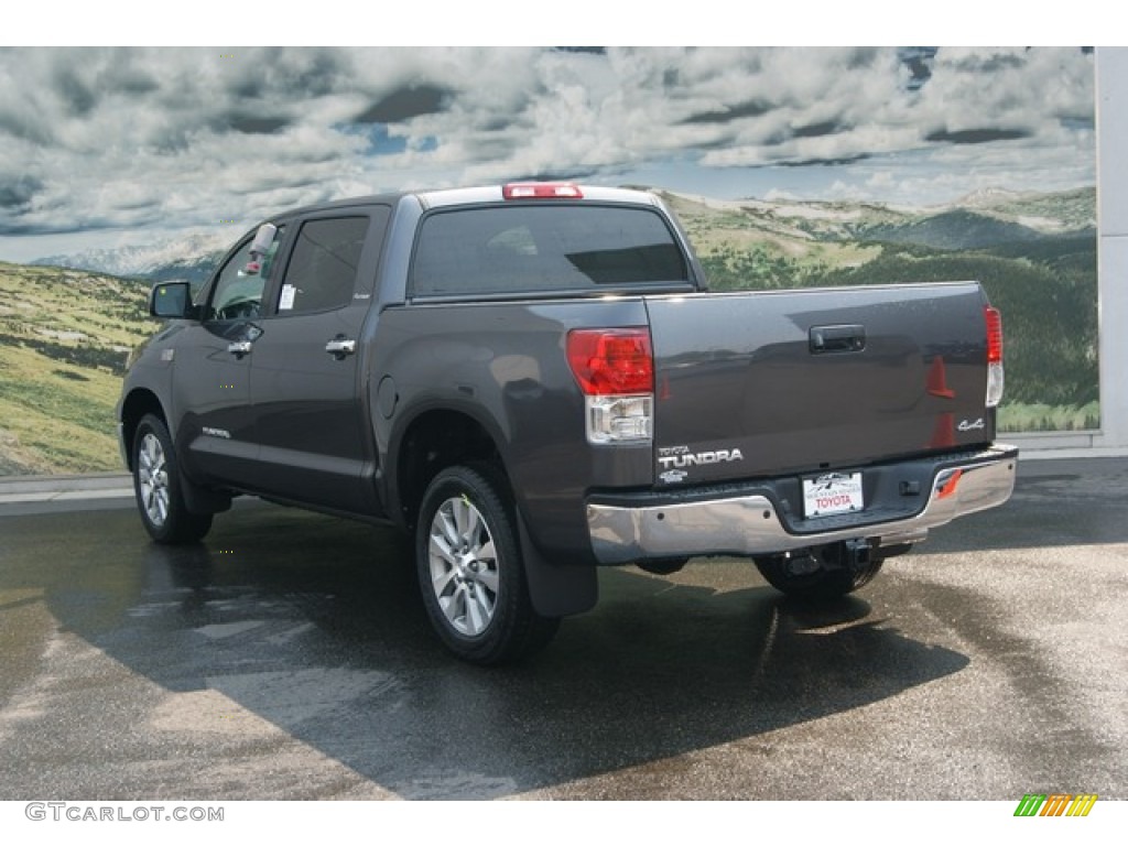 2012 Tundra Platinum CrewMax 4x4 - Magnetic Gray Metallic / Graphite photo #3