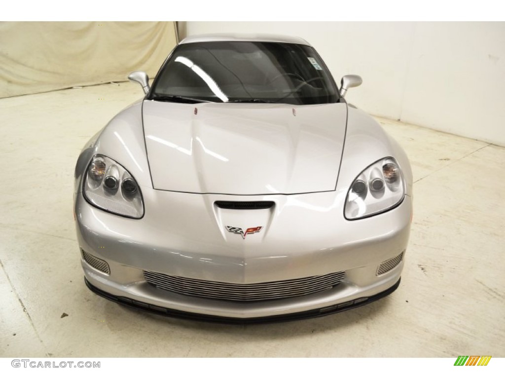2008 Corvette Z06 - Machine Silver Metallic / Ebony photo #5