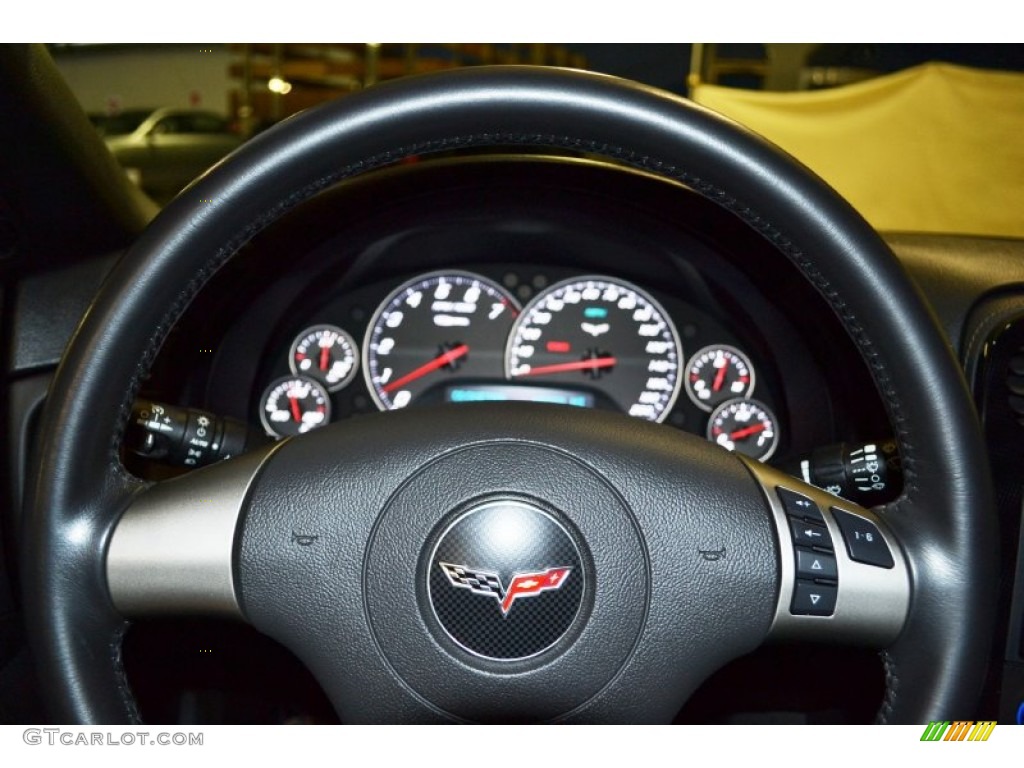 2008 Corvette Z06 - Machine Silver Metallic / Ebony photo #20