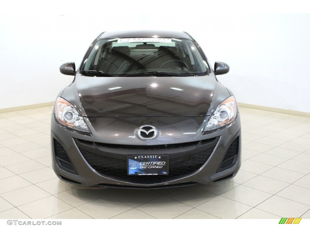 2011 MAZDA3 i Touring 4 Door - Graphite Mica / Black photo #2
