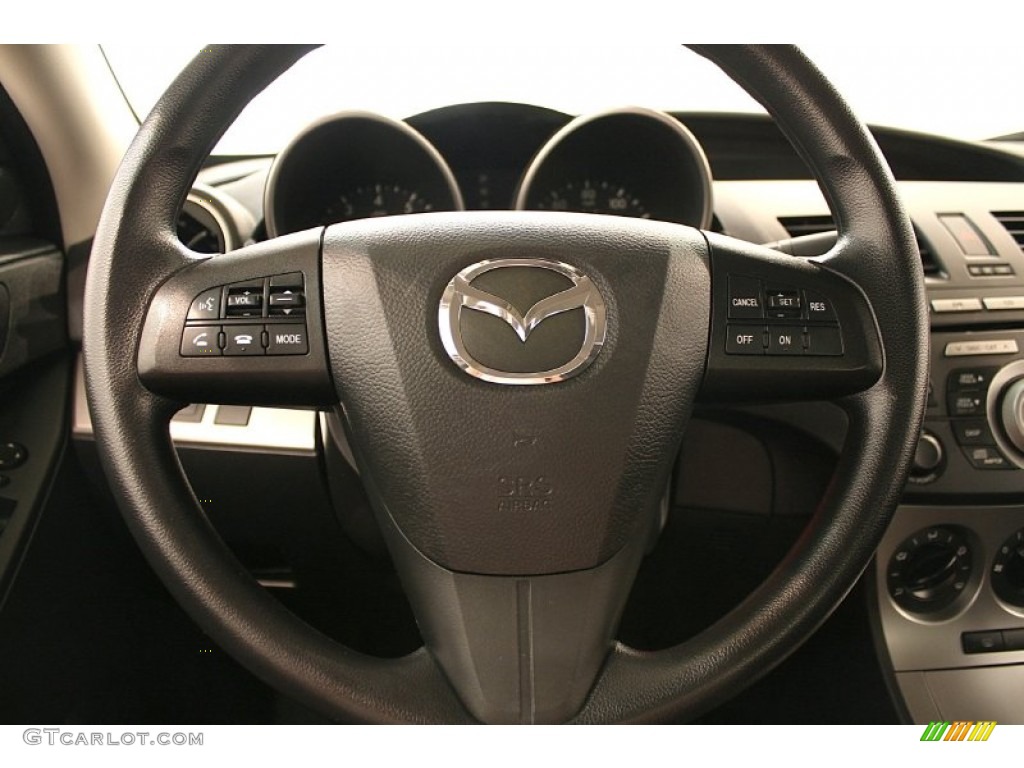 2011 MAZDA3 i Touring 4 Door - Graphite Mica / Black photo #7