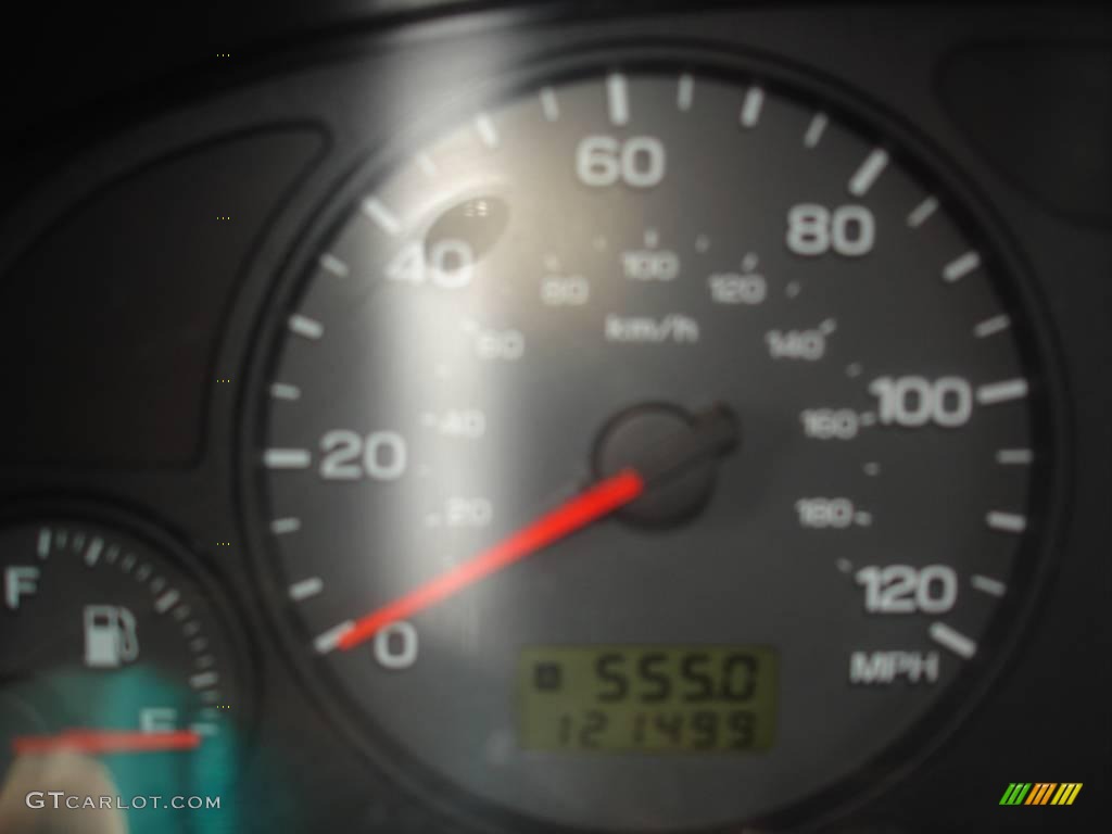 2001 Forester 2.5 L - Silverthorn Metallic / Gray photo #25