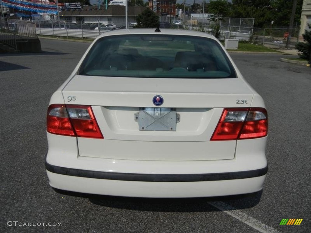 2002 9-5 Linear Sedan - Polar White / Charcoal Grey photo #15