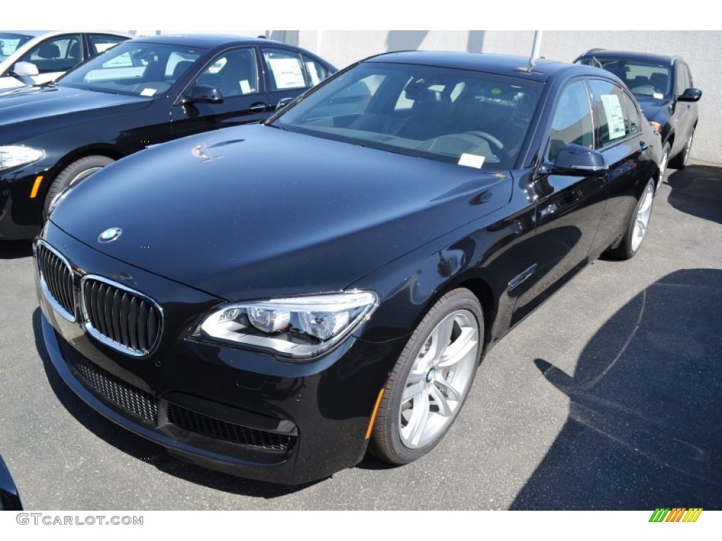 Jet Black 2013 BMW 7 Series 750Li Sedan Exterior Photo #69774573