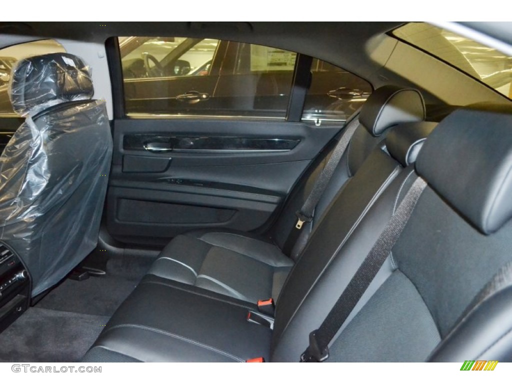 2012 BMW 7 Series ActiveHybrid 750Li Sedan Rear Seat Photos