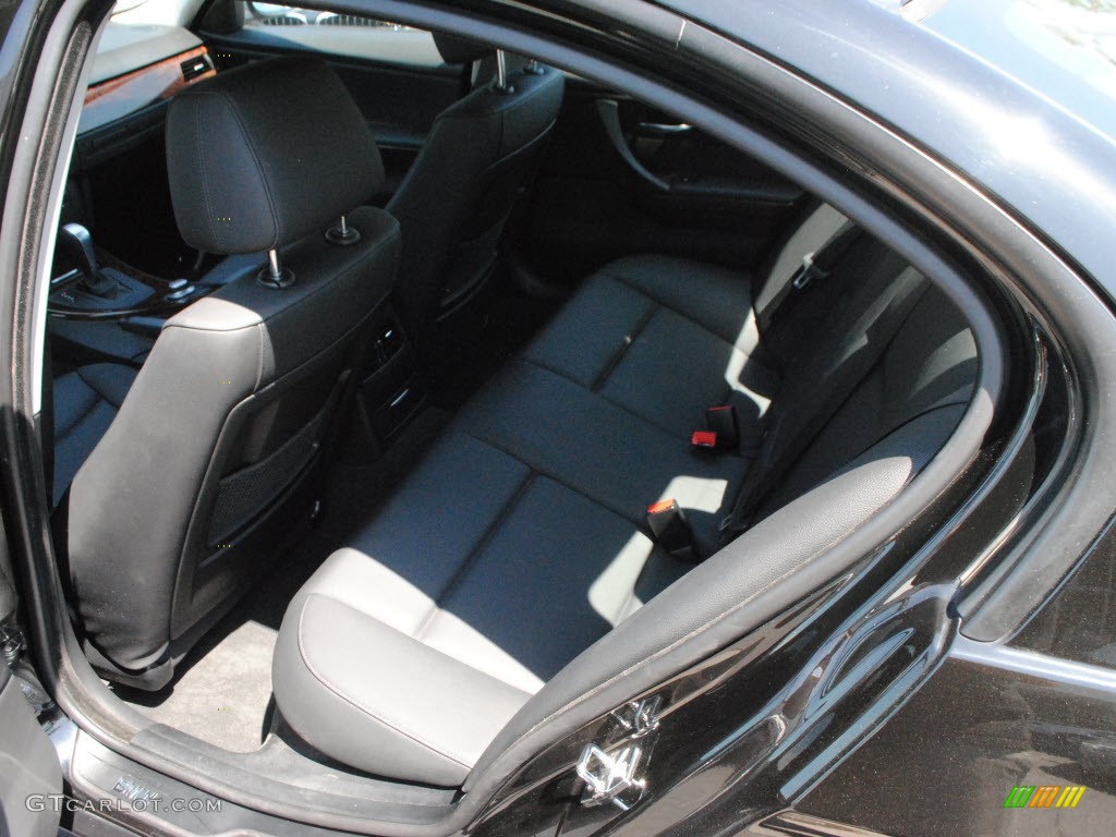 2008 3 Series 328i Sedan - Black Sapphire Metallic / Black photo #15