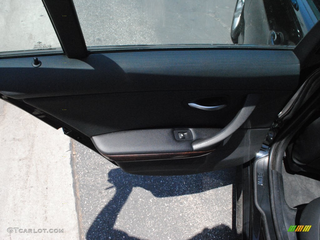 2008 3 Series 328i Sedan - Black Sapphire Metallic / Black photo #16