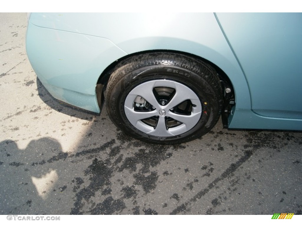 2012 Prius 3rd Gen Two Hybrid - Sea Glass Pearl / Misty Gray photo #9