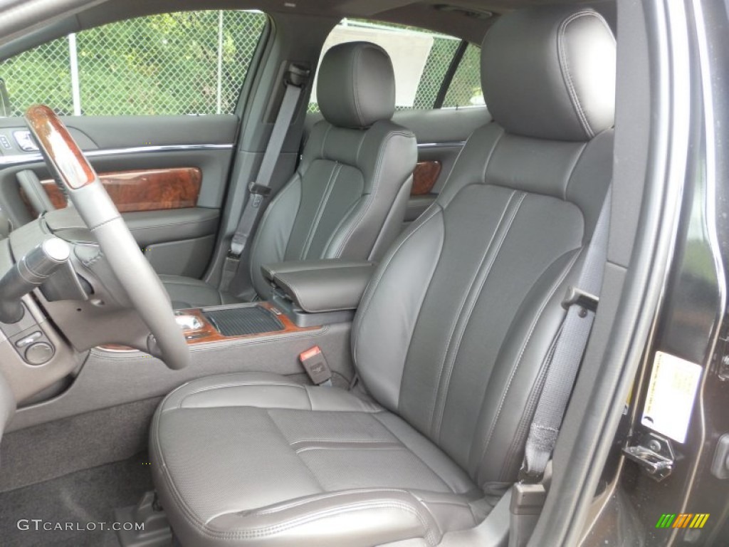 2013 Lincoln MKS EcoBoost AWD Front Seat Photo #69777502