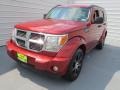 2007 Inferno Red Crystal Pearl Dodge Nitro SLT  photo #6