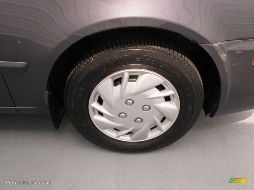 2005 Accent GLS Sedan - Stormy Gray / Gray photo #12