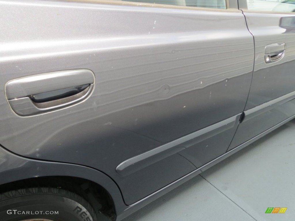 2005 Accent GLS Sedan - Stormy Gray / Gray photo #16