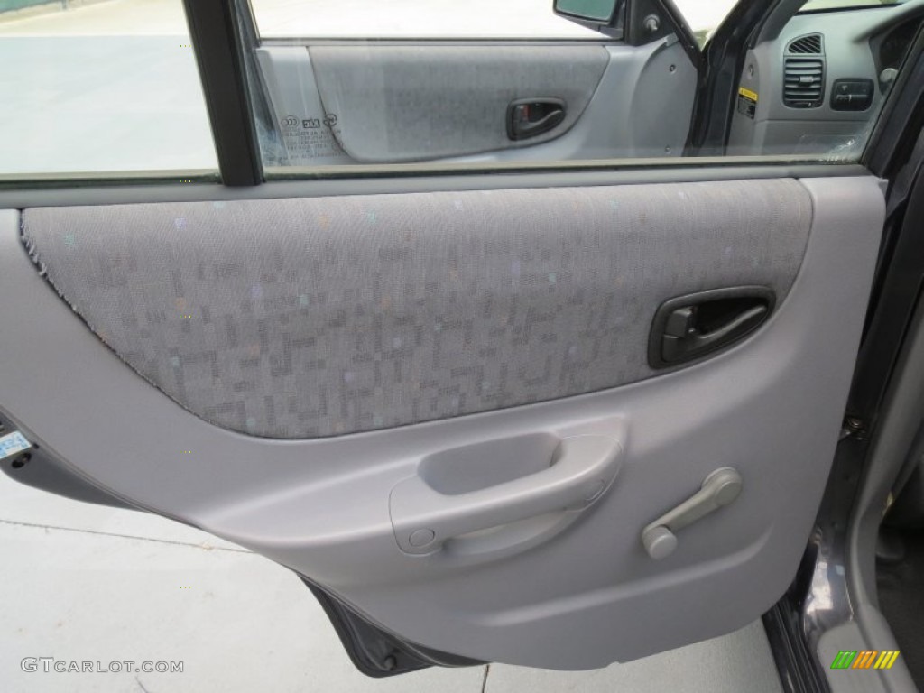 2005 Accent GLS Sedan - Stormy Gray / Gray photo #30