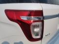 2013 White Platinum Tri-Coat Ford Explorer XLT EcoBoost  photo #10
