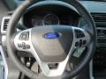 Charcoal Black 2013 Ford Explorer XLT EcoBoost Steering Wheel