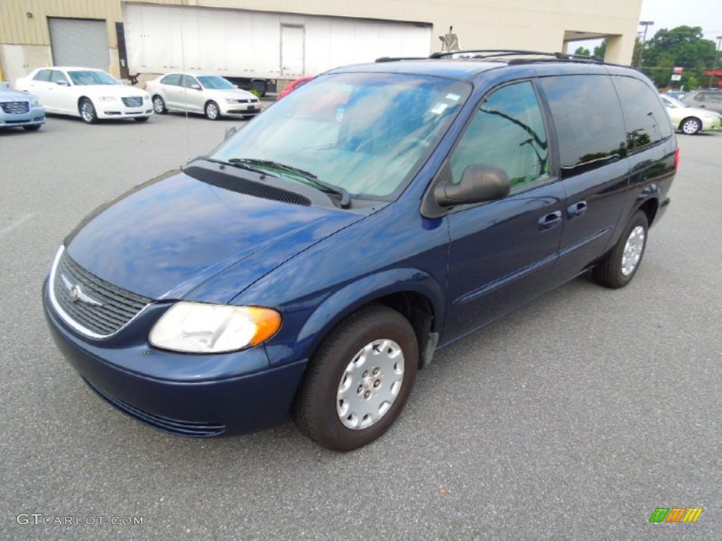 2003 Town & Country LX - Midnight Blue Pearl / Taupe photo #1
