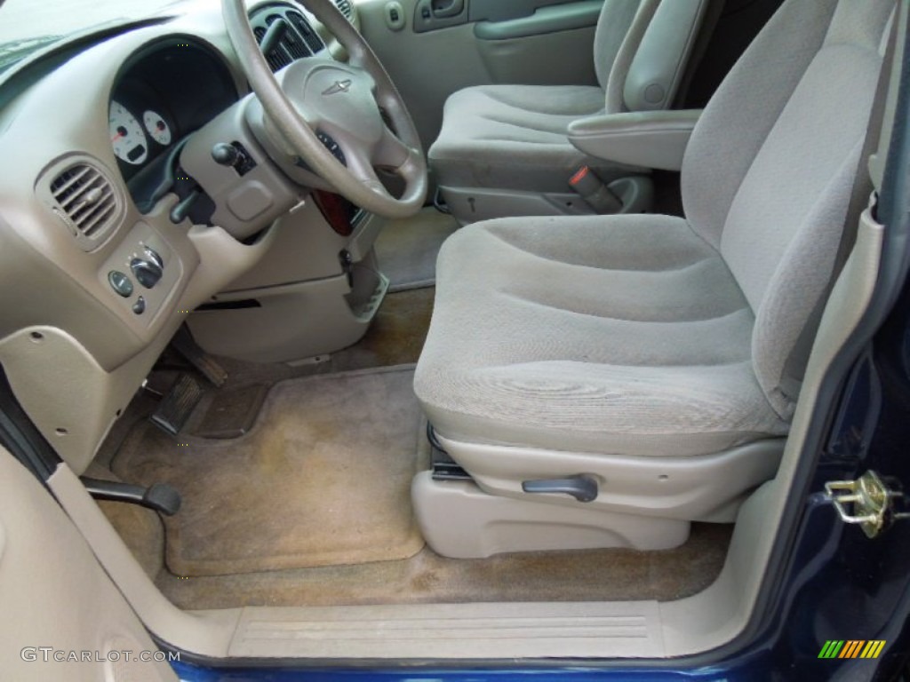 2003 Town & Country LX - Midnight Blue Pearl / Taupe photo #8