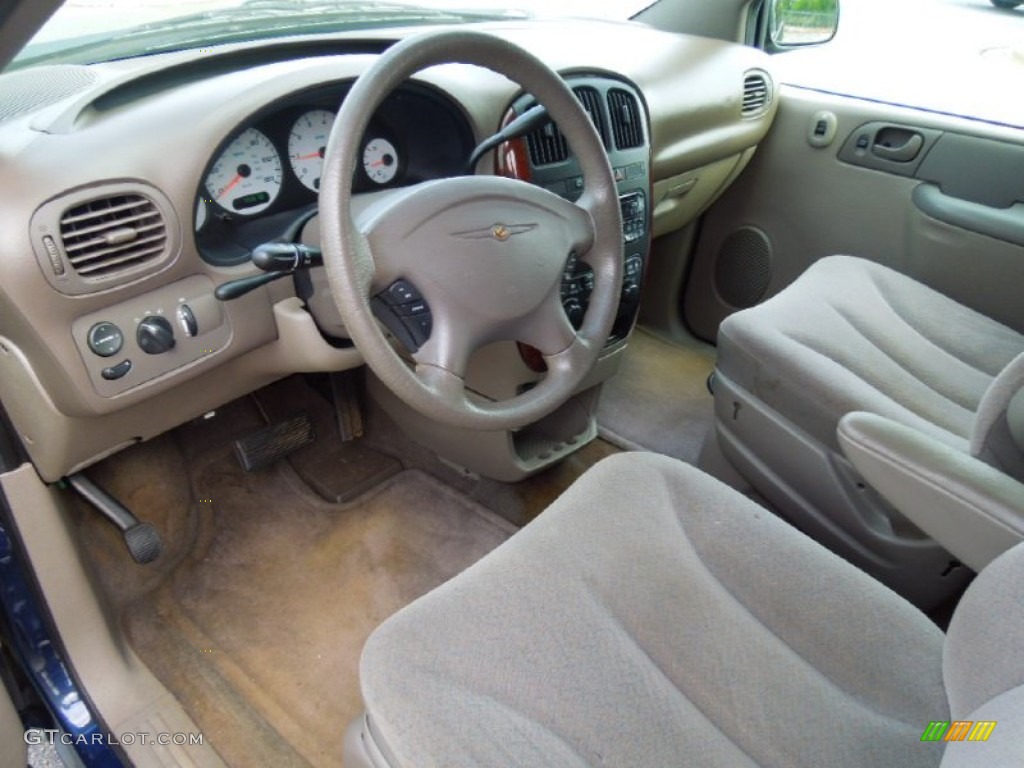 2003 Town & Country LX - Midnight Blue Pearl / Taupe photo #25