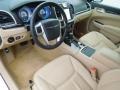 Black/Light Frost Beige Prime Interior Photo for 2011 Chrysler 300 #69779347