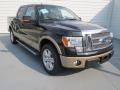 Tuxedo Black Metallic 2012 Ford F150 Lariat SuperCrew Exterior