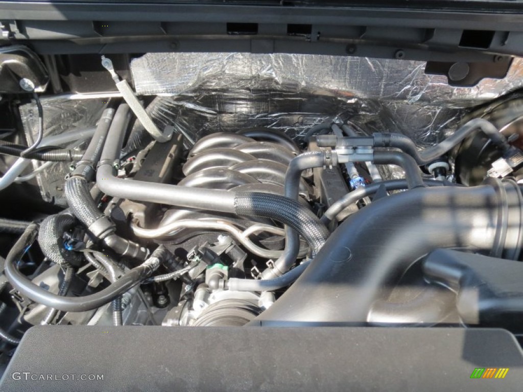 2012 Ford F150 Lariat SuperCrew 5.0 Liter Flex-Fuel DOHC 32-Valve Ti-VCT V8 Engine Photo #69779809