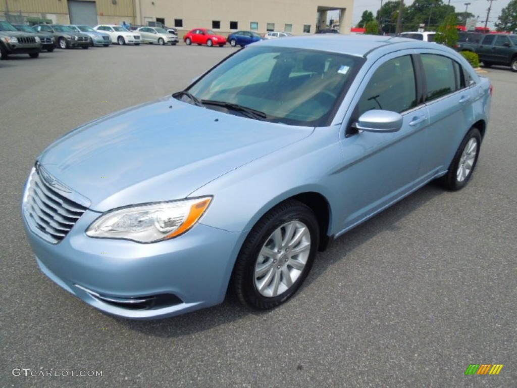 Crystal Blue Pearl 2013 Chrysler 200 Touring Sedan Exterior Photo #69780058