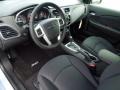 Black 2013 Chrysler 200 Touring Sedan Interior Color