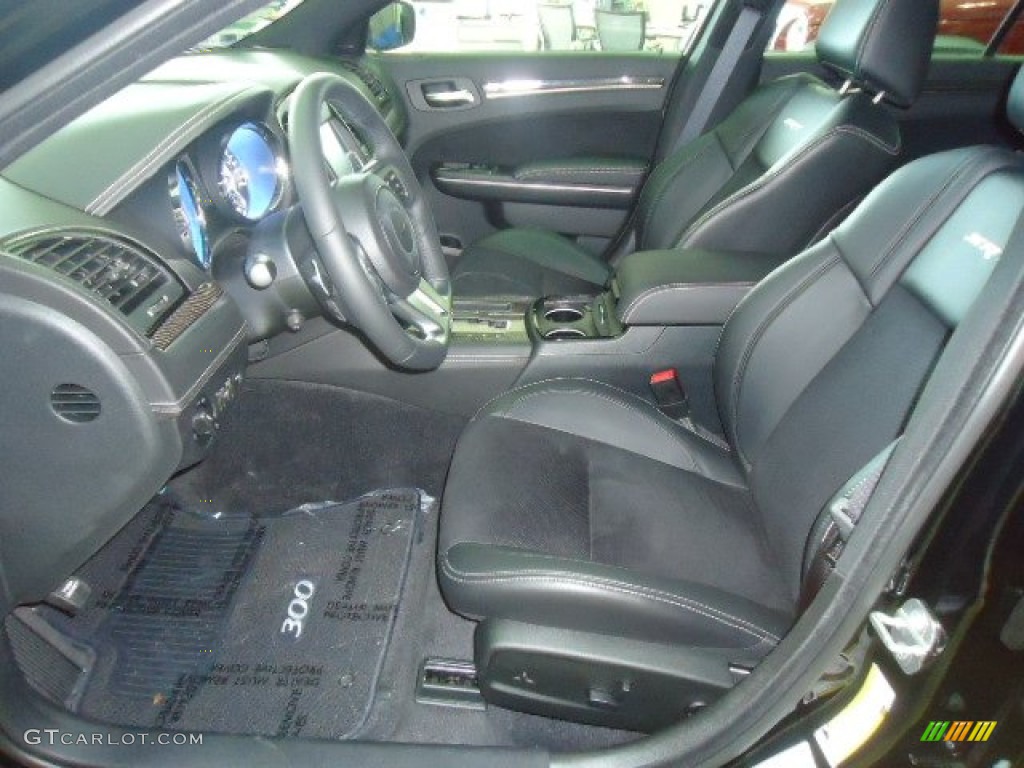 Black Interior 2012 Chrysler 300 SRT8 Photo #69780971