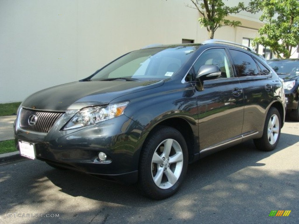 2010 RX 350 AWD - Truffle Brown Mica / Light Gray/Espresso Birds-Eye Maple photo #1