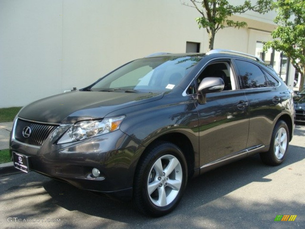 2010 RX 350 AWD - Truffle Brown Mica / Black/Brown Walnut photo #1