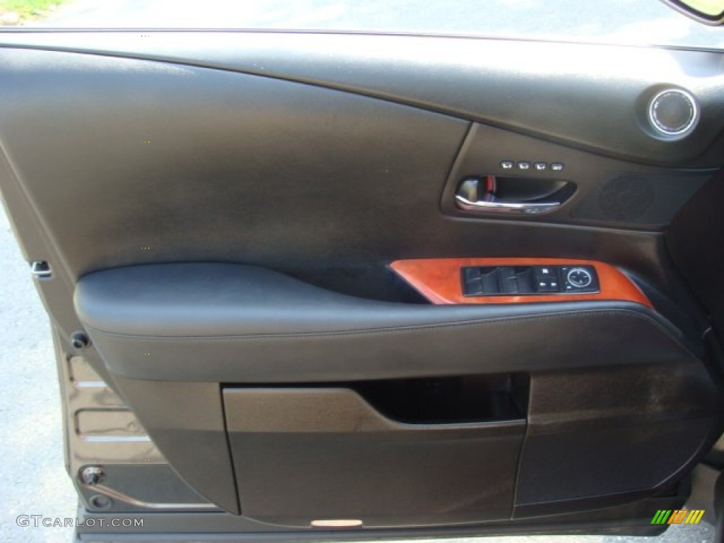 2010 RX 350 AWD - Truffle Brown Mica / Black/Brown Walnut photo #6