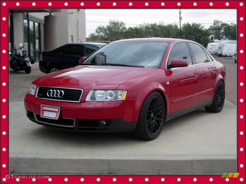 2003 A4 3.0 quattro Sedan - Amulet Red / Ebony photo #1