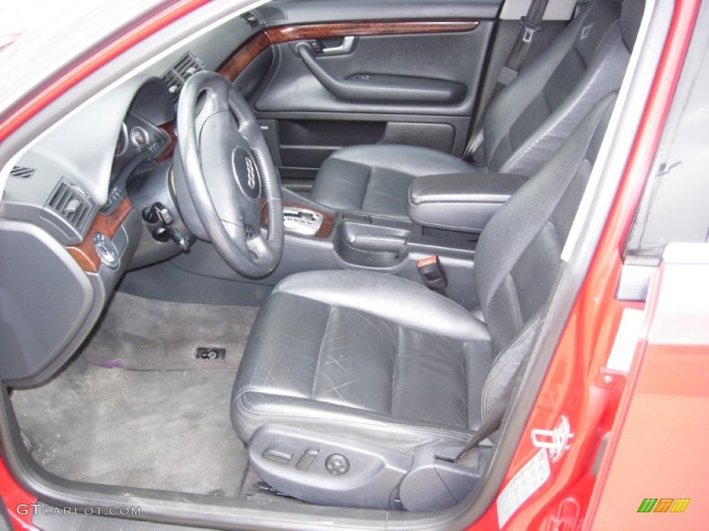 2003 Audi A4 3.0 quattro Sedan Front Seat Photo #69783019