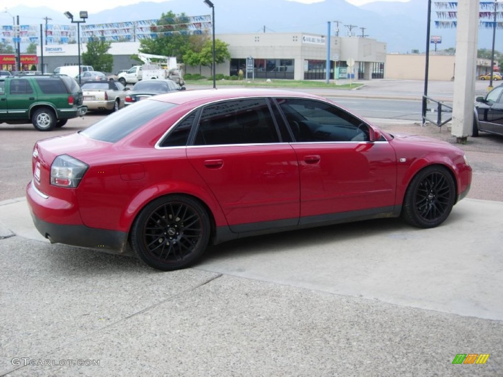 2003 A4 3.0 quattro Sedan - Amulet Red / Ebony photo #11