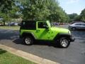 2013 Gecko Green Jeep Wrangler Sport 4x4  photo #8