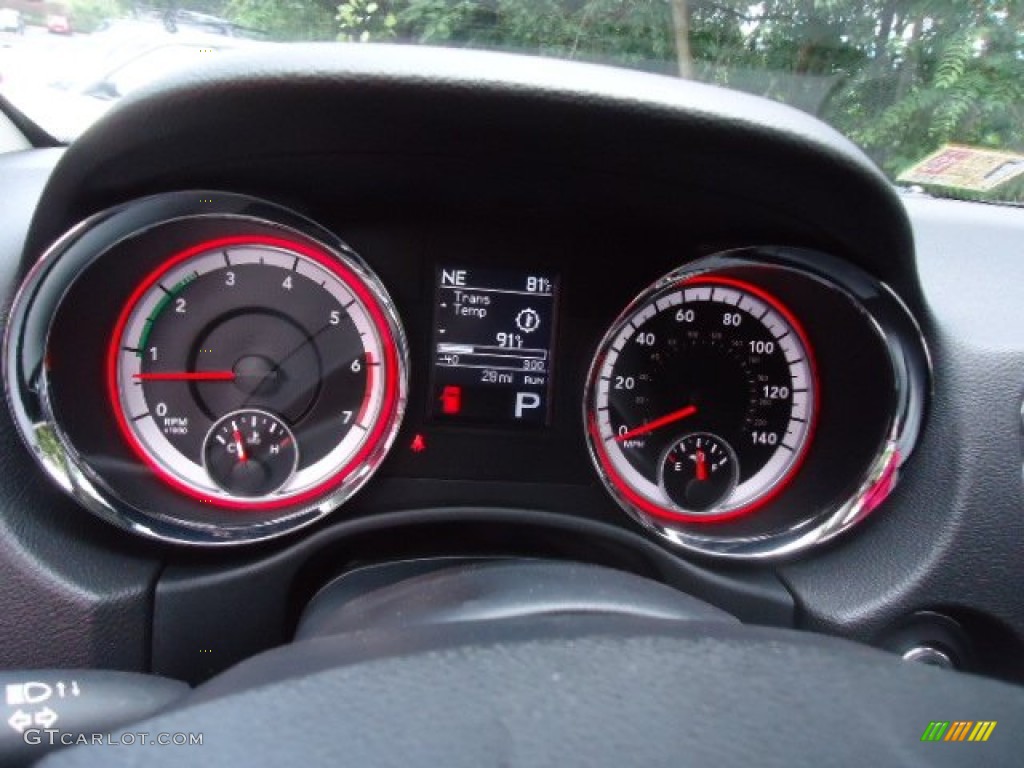 2012 Dodge Durango R/T AWD Gauges Photos