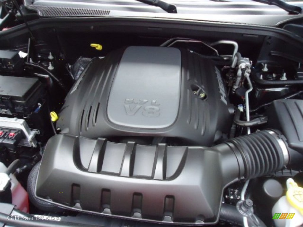 2012 Dodge Durango R/T AWD 5.7 Liter HEMI OHV 16-Valve MDS VVT V8 Engine Photo #69784590