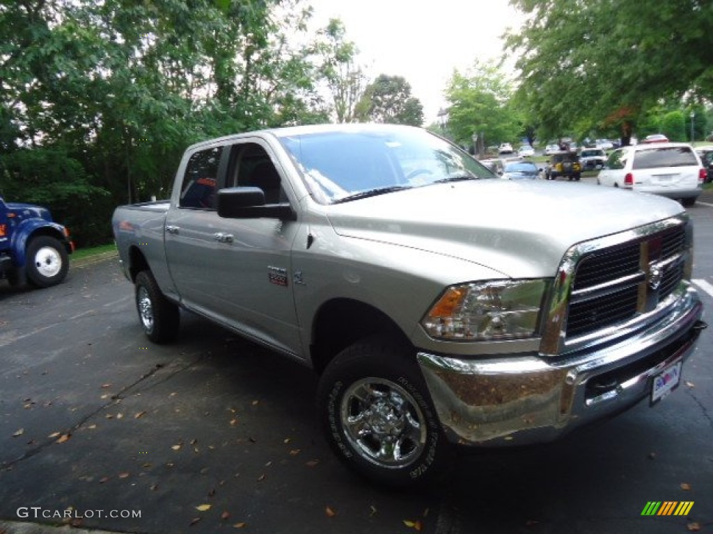 2012 Ram 2500 HD Big Horn Crew Cab 4x4 - Bright Silver Metallic / Dark Slate/Medium Graystone photo #1